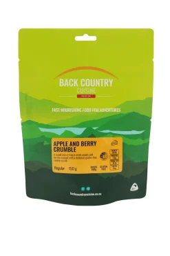 Macpac Freeze Dried Food>Back Country Cuisine Apple And Berry Crumble — 150 G
