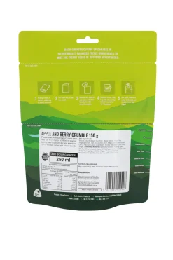 Macpac Freeze Dried Food>Back Country Cuisine Apple And Berry Crumble — 150 G