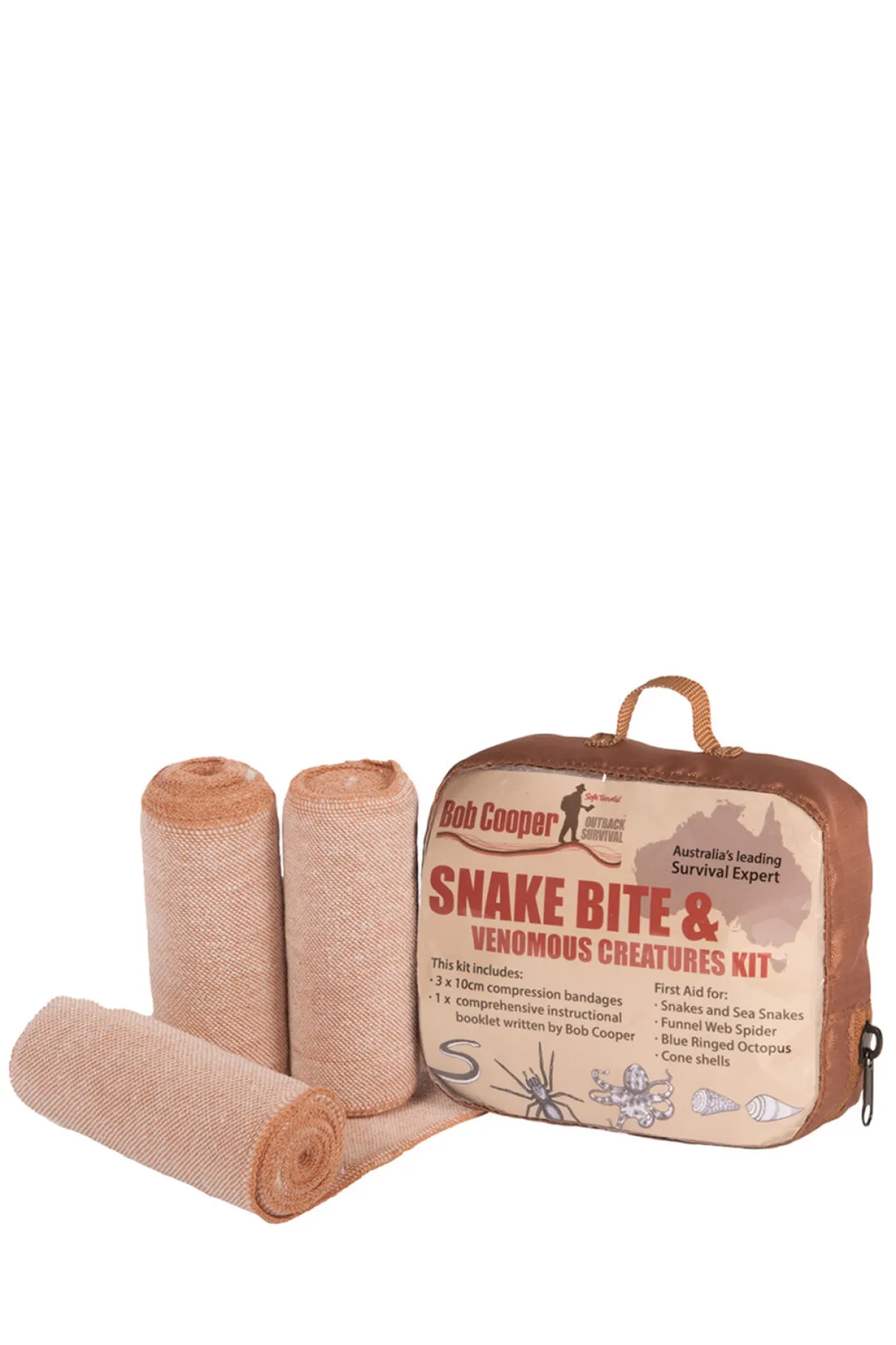 Macpac Emergency & Survival>Boab Bob Cooper Snake Bite & Venomous Creatures Kit