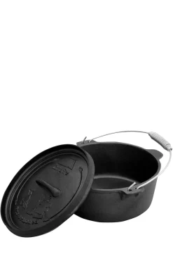 Macpac Cookware & Cutlery>Campfire 4.5Qt Cast Iron Camp Oven