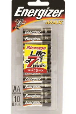 Macpac Batteries>Energizer Max Aa Batteries