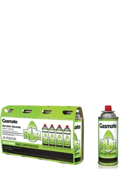 Macpac Gas & Fuel>Gasmate 220G Butane Can 4Pk