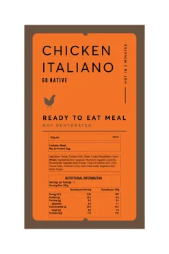 Macpac Freeze Dried Food>Go Native Chicken Italiano