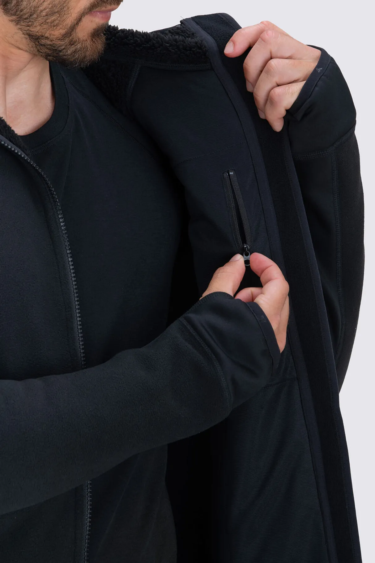 Macpac Hiking> Men'S Mountain Hooded Fleece Jacket