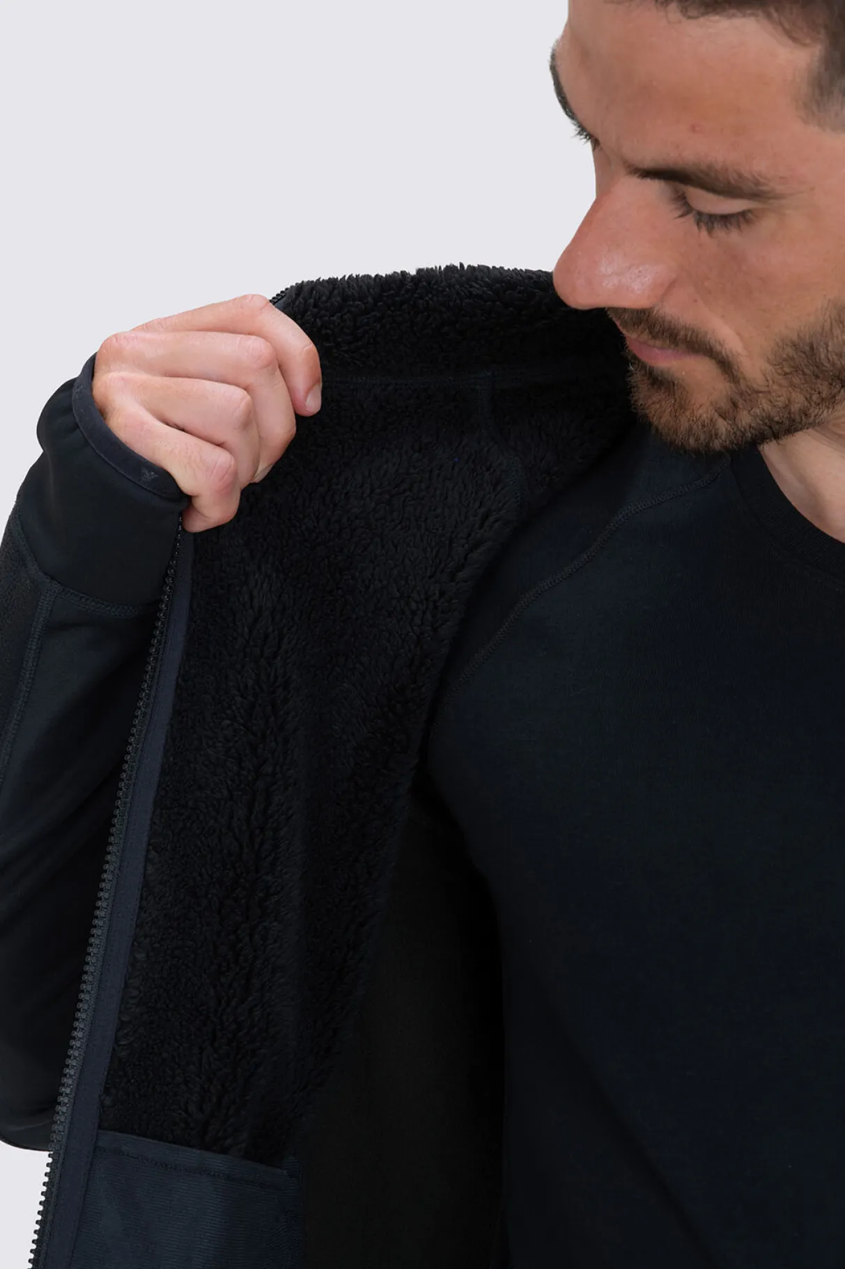 Macpac Hiking> Men'S Mountain Hooded Fleece Jacket