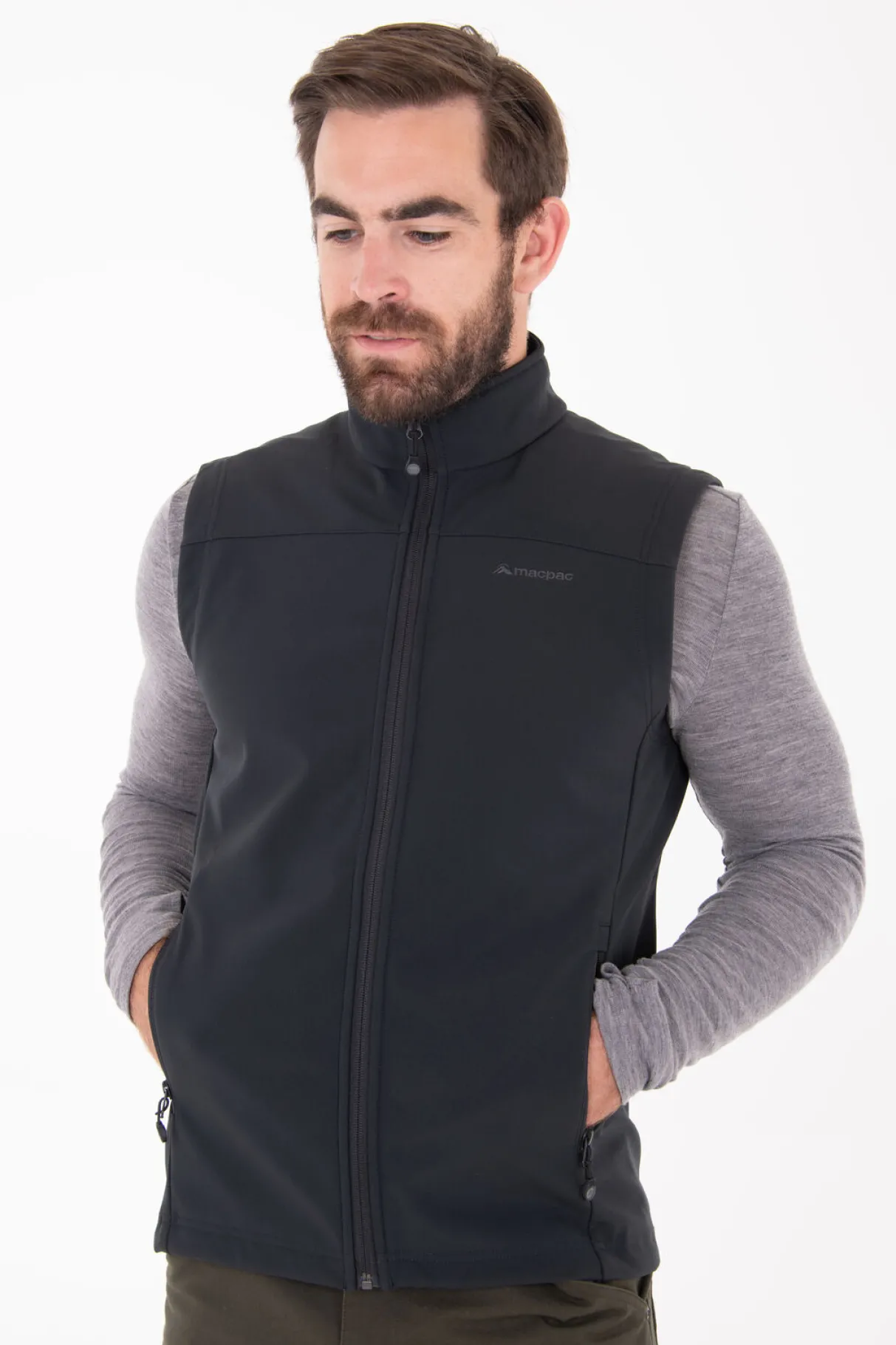 Macpac Hiking> Men'S Sabre Softshell Vest