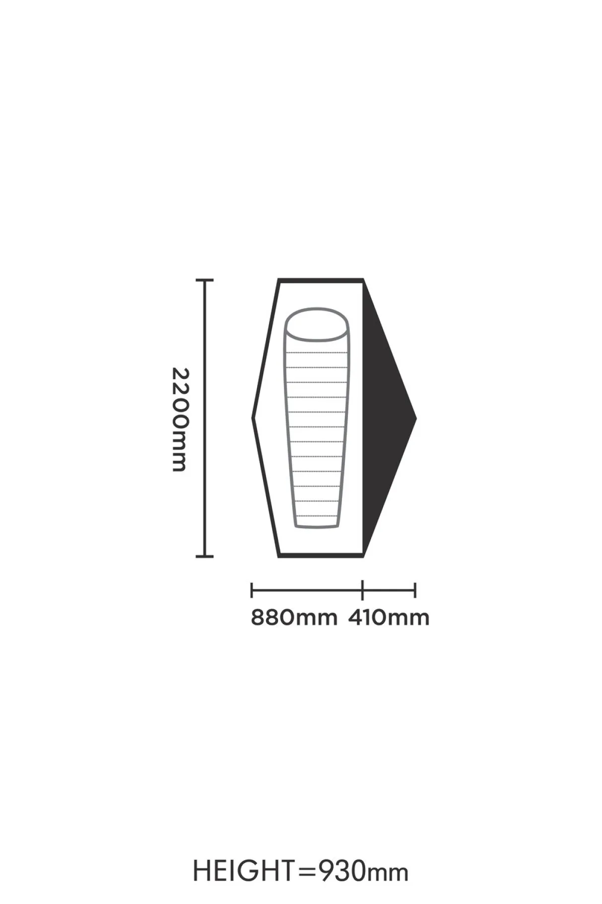 Macpac Hiking & Alpine Tents> Sololight 1 Person Tent