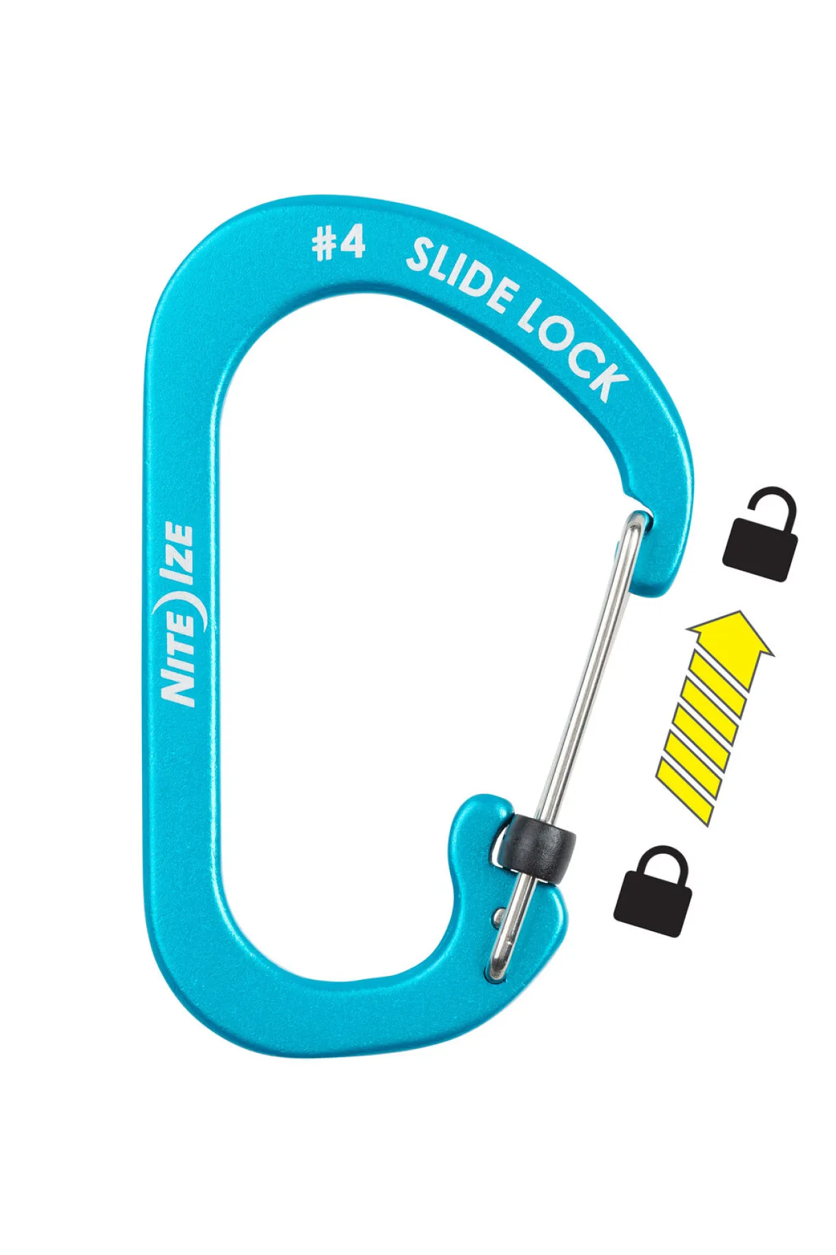 Macpac Carabiners>Nite Ize Slidelock Aluminium Carabiner #4
