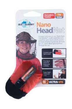 Macpac Mosquito Nets & Repellents>Sea To Summit Nano Permethrin Treated Mosquito Head Net