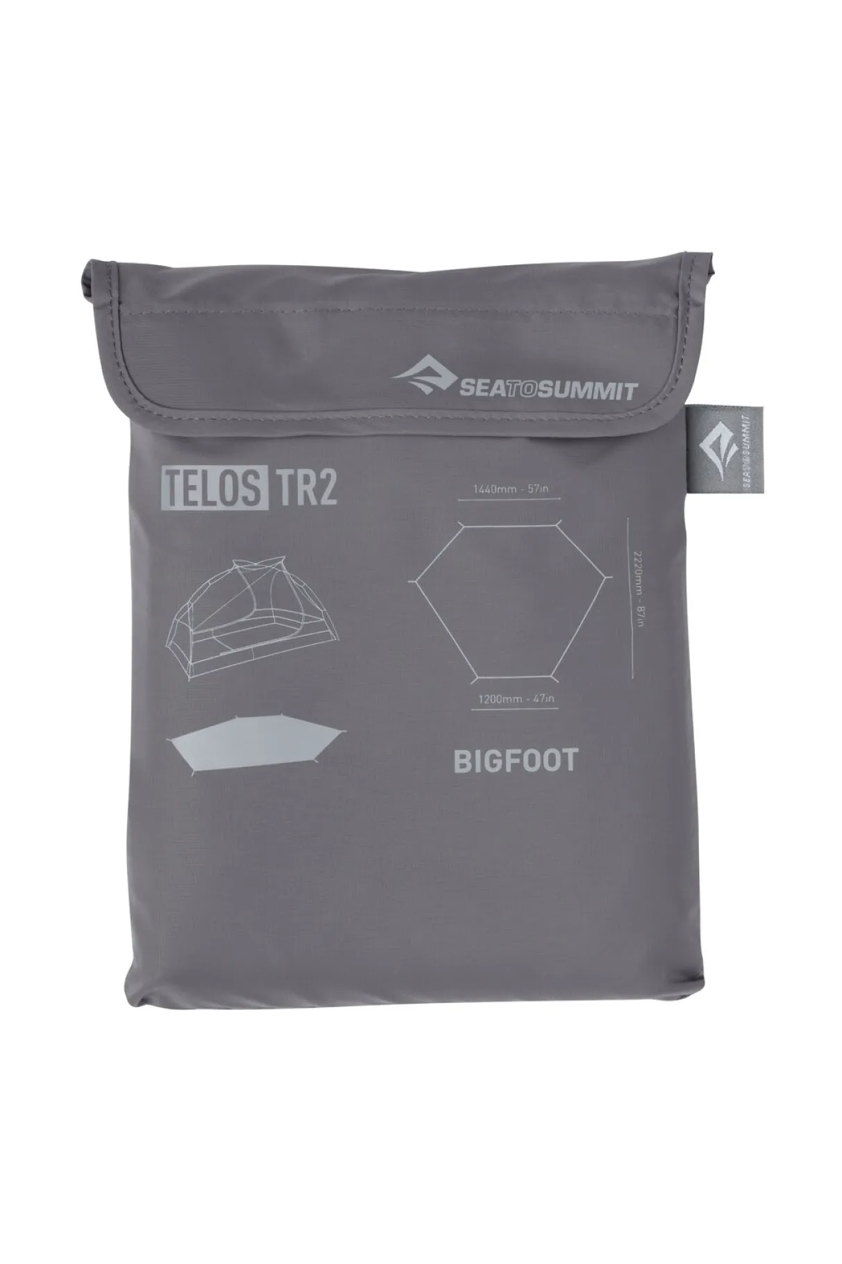 Macpac Hiking & Alpine Tents>Sea To Summit Telos Tr2 Bigfoot Footprint