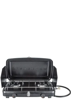 Macpac Stoves>Wanderer 2 Burner Compact Lpg Portable Stove