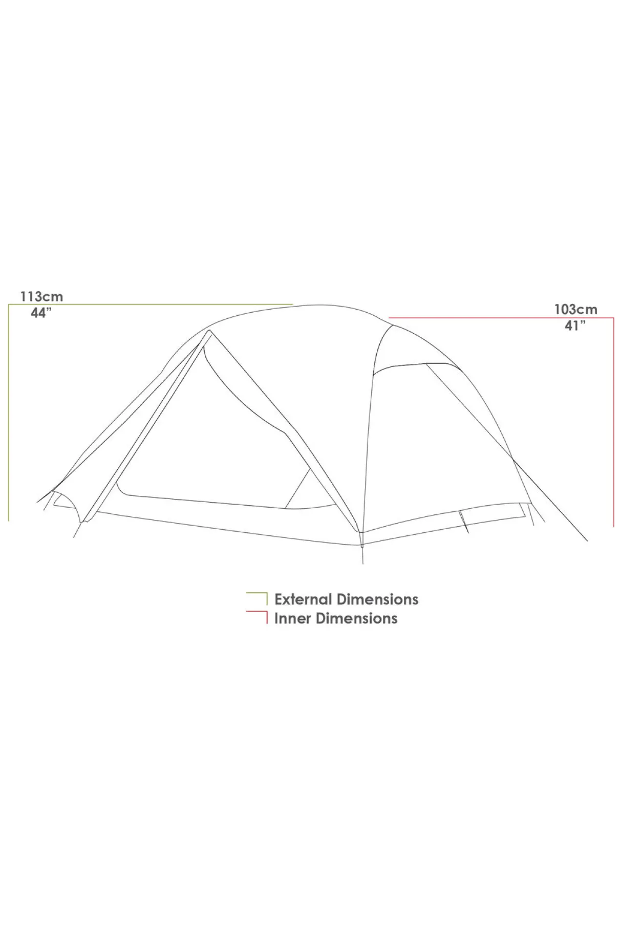 Macpac Hiking & Alpine Tents>Zempire Zeus 2 Person Hiking Tent